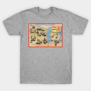 Tommy's Travel Map T-Shirt